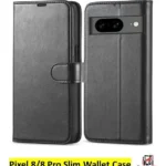 For Google Pixel 8/8 Pro Flip Slim Wallet Book Phone Cover