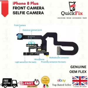 For iPhone 8 Plus Front Camera Flex with Proximity Ambient Sensor & Microphone