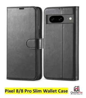 For Google Pixel 8/8 Pro Flip Slim Wallet Book Phone Cover