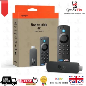 Amazon FireTV Stick 4K ( 2nd gen) WiFi 6 8GB Netflix Prime Video Streaming, 2024
