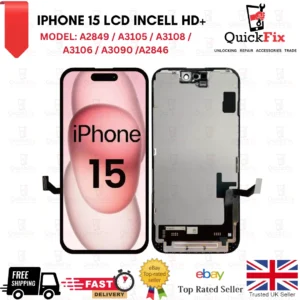 Apple iPhone 15 Screen Replacement LCD OLED 3D Touch Replacement