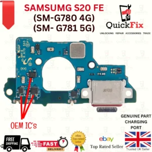 For Samsung Galaxy S20 FE 4G/5G G780 G781 Charging Port Dock Mic Replacement OEM