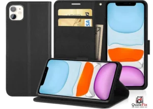 For iPhone 11/11 Pro /11 Pro Max Synthetic Leather Flip Wallet Case