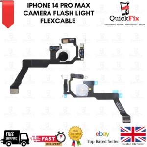 iPhone 14 Pro Max Camera Flash Light Cable Flex Replacement Top Quality - UK