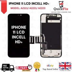 For Apple iPhone 11 LCD SCREEN 3D TOUCH OLED QUALITY BLACK REPLACEMENT