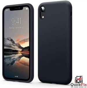 For iPhone X/ XR/ XS/ XS MAX Black Gel Case