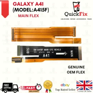 Samsung Galaxy A41 5G MAIN board-SUB USB PCB flex ribbon SM-A415F Genuine