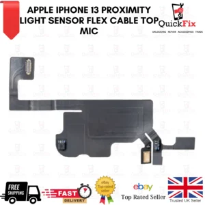 For Apple iPhone 13 Proximity Light Sensor Flex Cable Top Mic Original Part UK