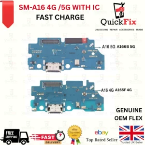 For Samsung Galaxy A16 4G/5G A165F A166B Charging Port Dock Mic Replacement OEM