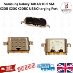 For Samsung Galaxy Tab A8 10.5 SM-X205 X200 X205C USB Charging Port Dock Plug