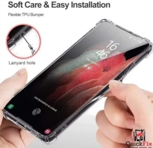 For Samsung Galaxy S22 / S22 Plus / S22 Ultra Clear Gel Case