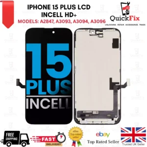 Apple iPhone 15 Plus Screen Replacement LCD OLED 3D Touch digitizer
