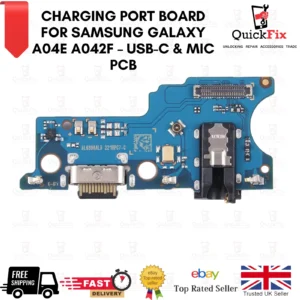 Samsung Galaxy A04e SM-A042F Charging Port Dock PCB Microphone Replacement