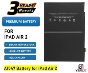 Genuine Battery for iPad Air 2 Replacement A1547 7340mAh 100% CAPACITY