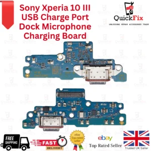 For Sony Xperia 10 III USB Charge Port Dock Microphone Charging Board