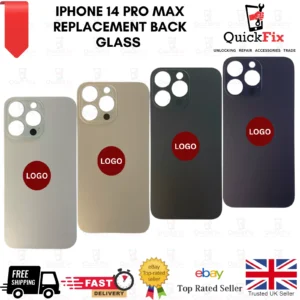 iPhone 14 Pro Max Replacement Back Glass Rear Glass Battery Cover Big Hole