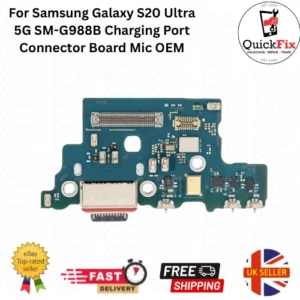 For Samsung Galaxy S20 Ultra 5G SM-G988B Charging Port Connector Board Mic OEM