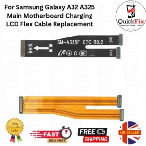 For Samsung Galaxy A32 A325 Main Motherboard Charging LCD Flex Cable Replacement
