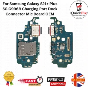 For Samsung Galaxy S21+ Plus 5G G996B Charging Port Dock Connector Mic Board OEM