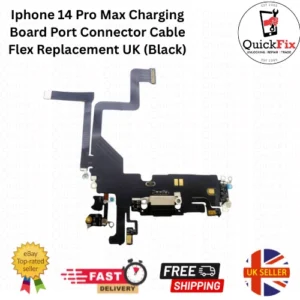 For Iphone 14 Pro Max Charging Board Port Connector Cable Flex Replacement Black