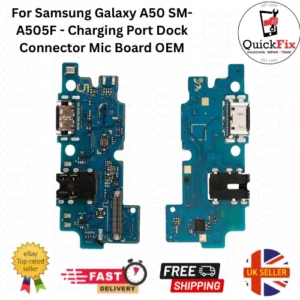 For Samsung Galaxy A50 SM-A505F - Charging Port Dock Connector Mic Board OEM