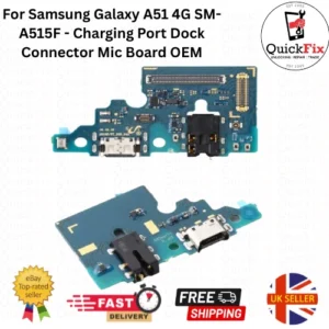 For Samsung Galaxy A51 4G SM-A515F - Charging Port Dock Connector Mic Board OEM