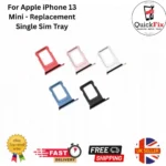 For Apple iPhone 13 mini - Replacement Single Sim Tray