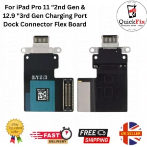 For iPad Pro 11 "2nd Gen & 12.9 "4th Gen Charging Port Dock Connector Flex Board
