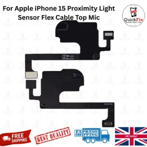 For Apple iPhone 15 Proximity Light Sensor Flex Cable Top Mic