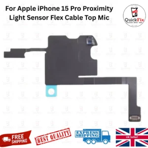 For Apple iPhone 15 Pro Proximity Light Sensor Flex Cable Top Mic